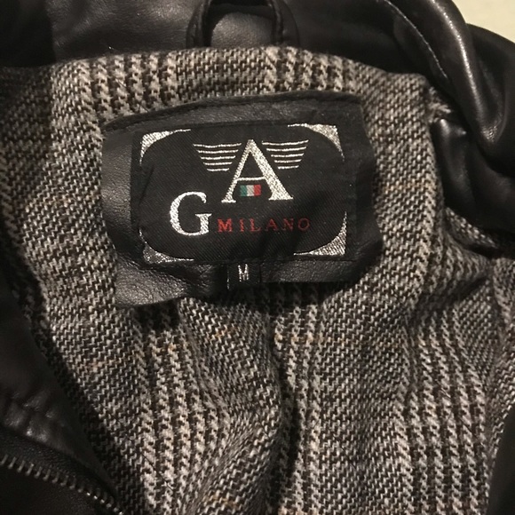 AG Milano Faux Leather Bomber - Picture 6 of 7